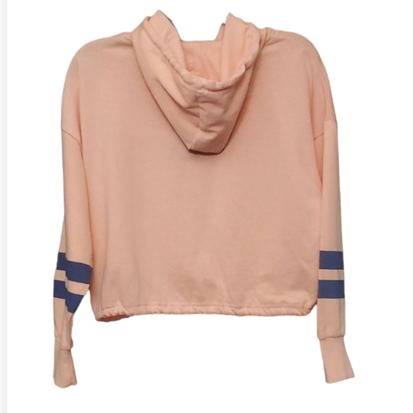 Snoopy Cropped Sweatshirt Light Orange - Picture 5 of 8